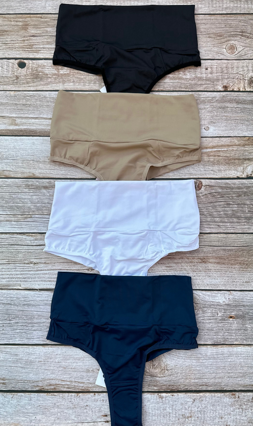 Panties Neutral Colors (SET OF 4) - LATERAL LARGA – Ana Leggings