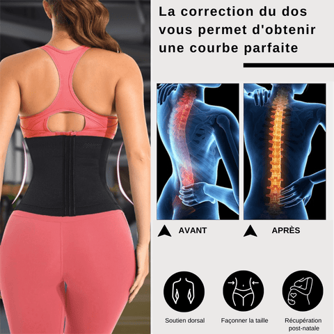 Ceinture amincissante ventre plat femme - gaine amincissante –  Soutiens-Gorge Europe