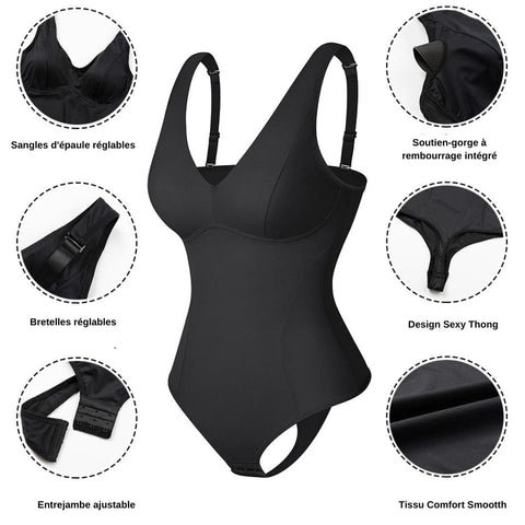 gaine body amincissante noir