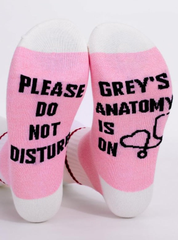 Women Cute Letter Printed Socks