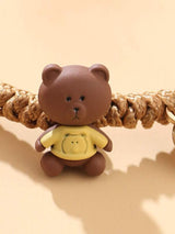 Boys Bear Decor Braided Bracelet - INS | Online Fashion Free Shipping Clothing, Dresses, Tops, Shoes