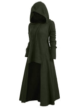 Night Knight Pullover Hooded Coat Dress