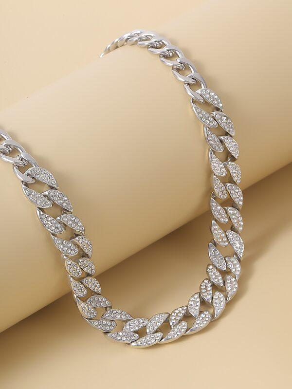 Rhinestone Chain Necklace - INS | Online Fashion Free Shipping Clothing, Dresses, Tops, Shoes
