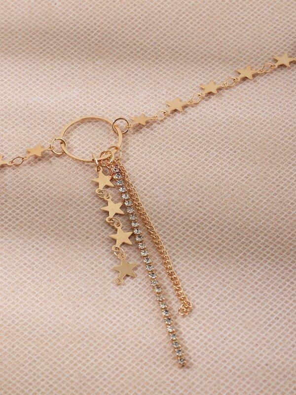 Star Tassel Charm Necklace - INS | Online Fashion Free Shipping Clothing, Dresses, Tops, Shoes