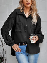 Women's Coats Fashion Single Breasted Knitting Long Sleeve Coat - MsDressly