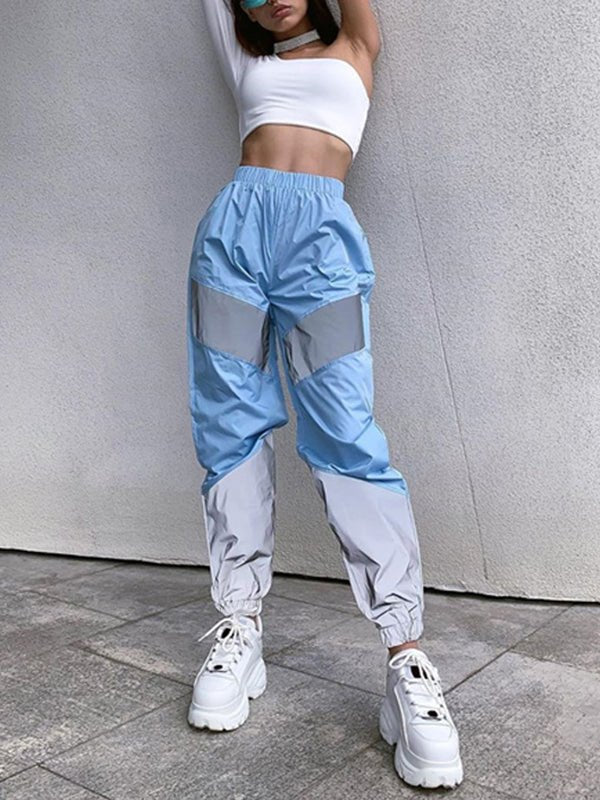 Women's Pants Sports Splicing Casual Waist Pants - Pants - Instastyled | Online Fashion Free Shipping Clothing, Dresses, Tops, Shoes - 26/12/2022 - 30-40 - bottoms