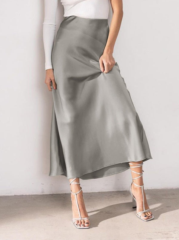 Women's Skirts Silky Ice Silk Fishtail Long Skirt - Skirts - Instastyled | Online Fashion Free Shipping Clothing, Dresses, Tops, Shoes - 14/02/2022 - 30-40 - Bottoms