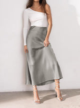 Women's Skirts Silky Ice Silk Fishtail Long Skirt - Skirts - Instastyled | Online Fashion Free Shipping Clothing, Dresses, Tops, Shoes - 14/02/2022 - 30-40 - Bottoms