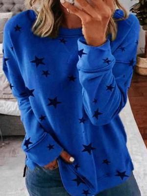 Women's Winter Crew Neck Fleece - INS | Online Fashion Free Shipping Clothing, Dresses, Tops, Shoes