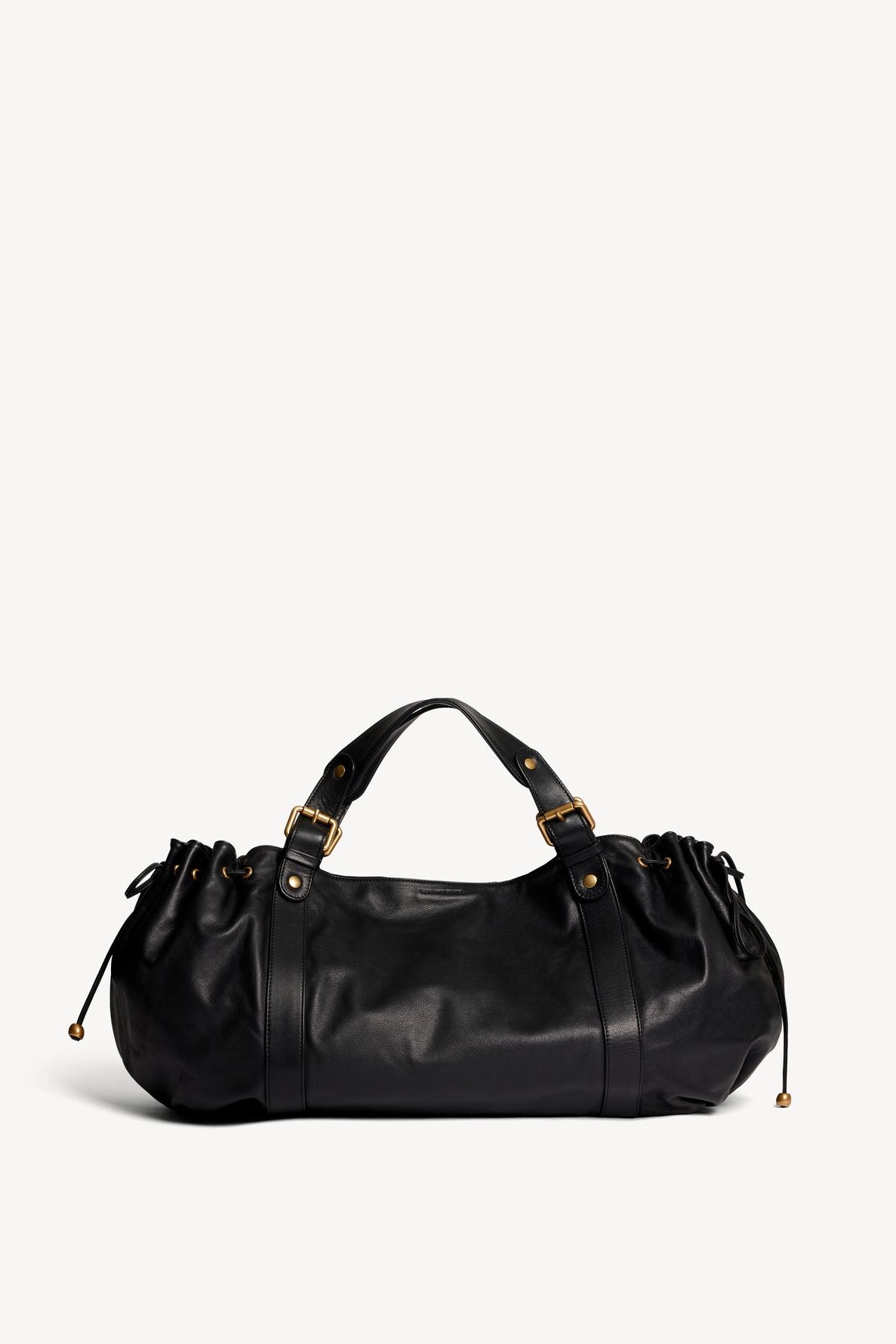 Black calfskin handbag - 36H