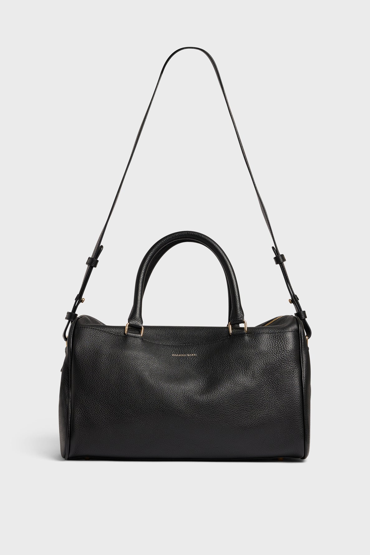 Bowling bag in grainy leather - LE JACKIE