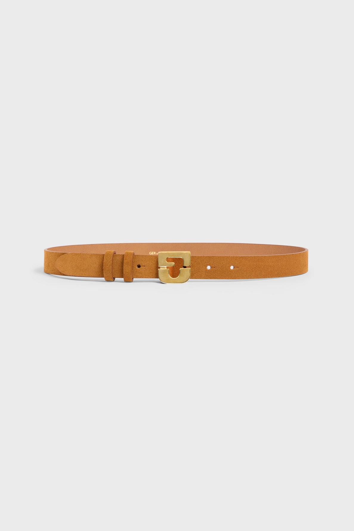 leather signature Suede - LE LAUREN belt