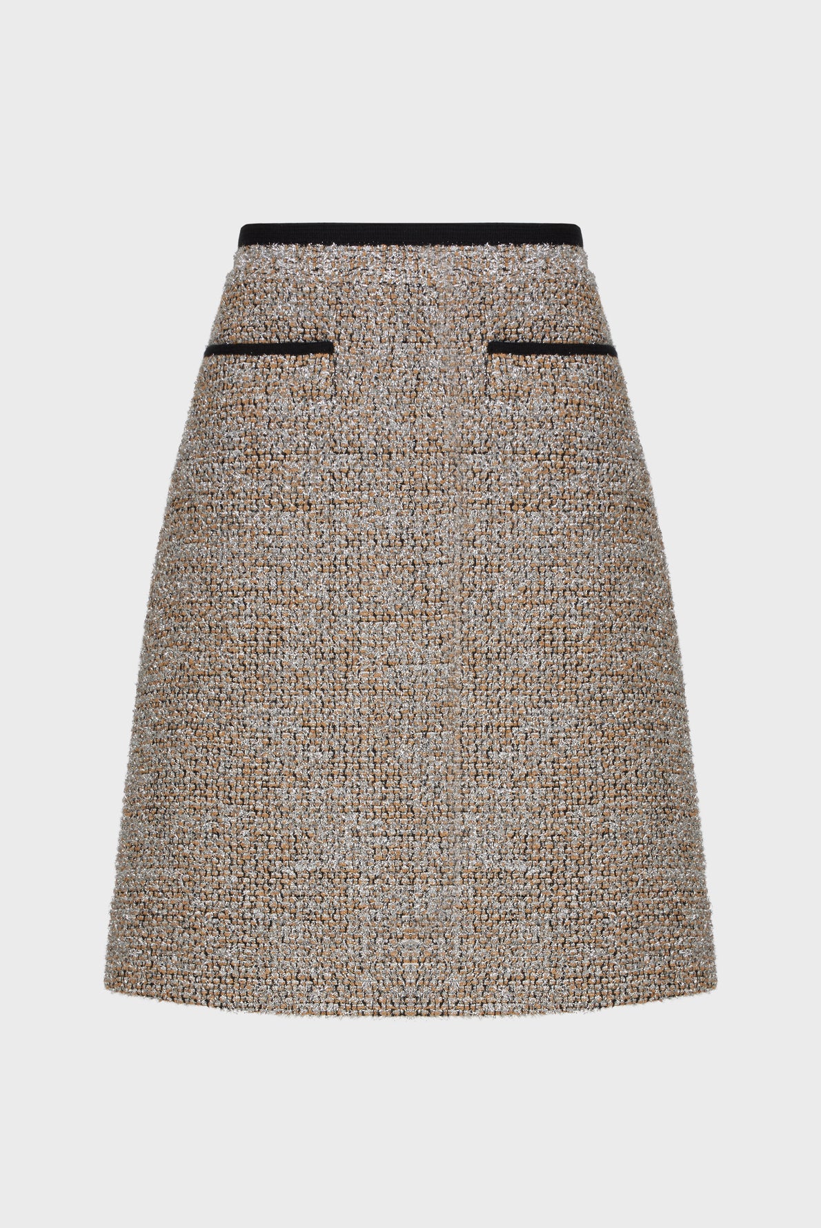 Tweed mini skirt with lurex - BARTHOLOME