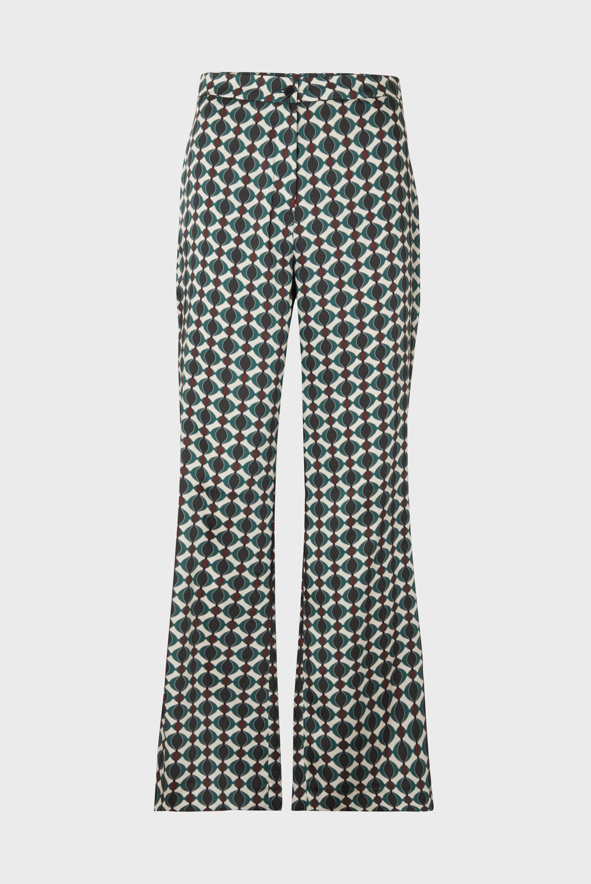 Soft geometric print pants - ERICA