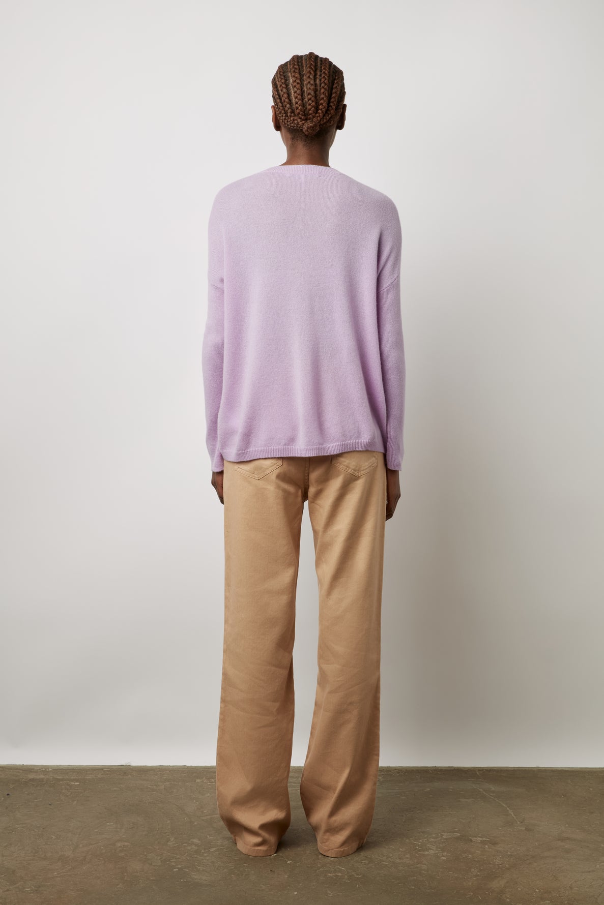 Round neck cashmere sweater - LAURREA