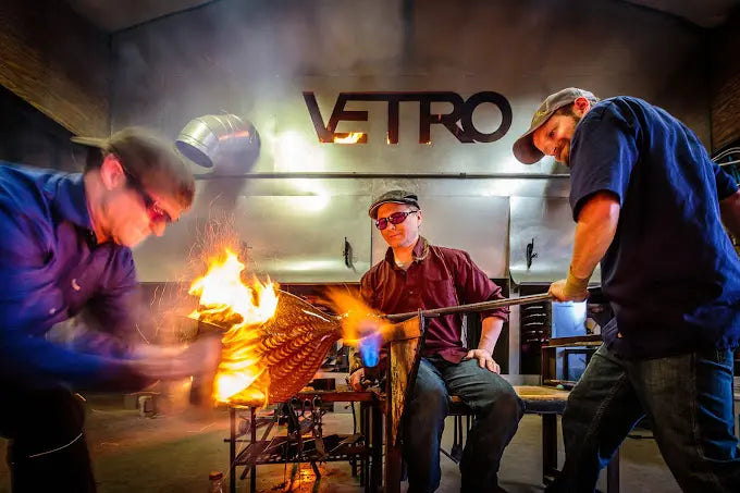 Explore the Vetro Glassblowing Studio and Gallery