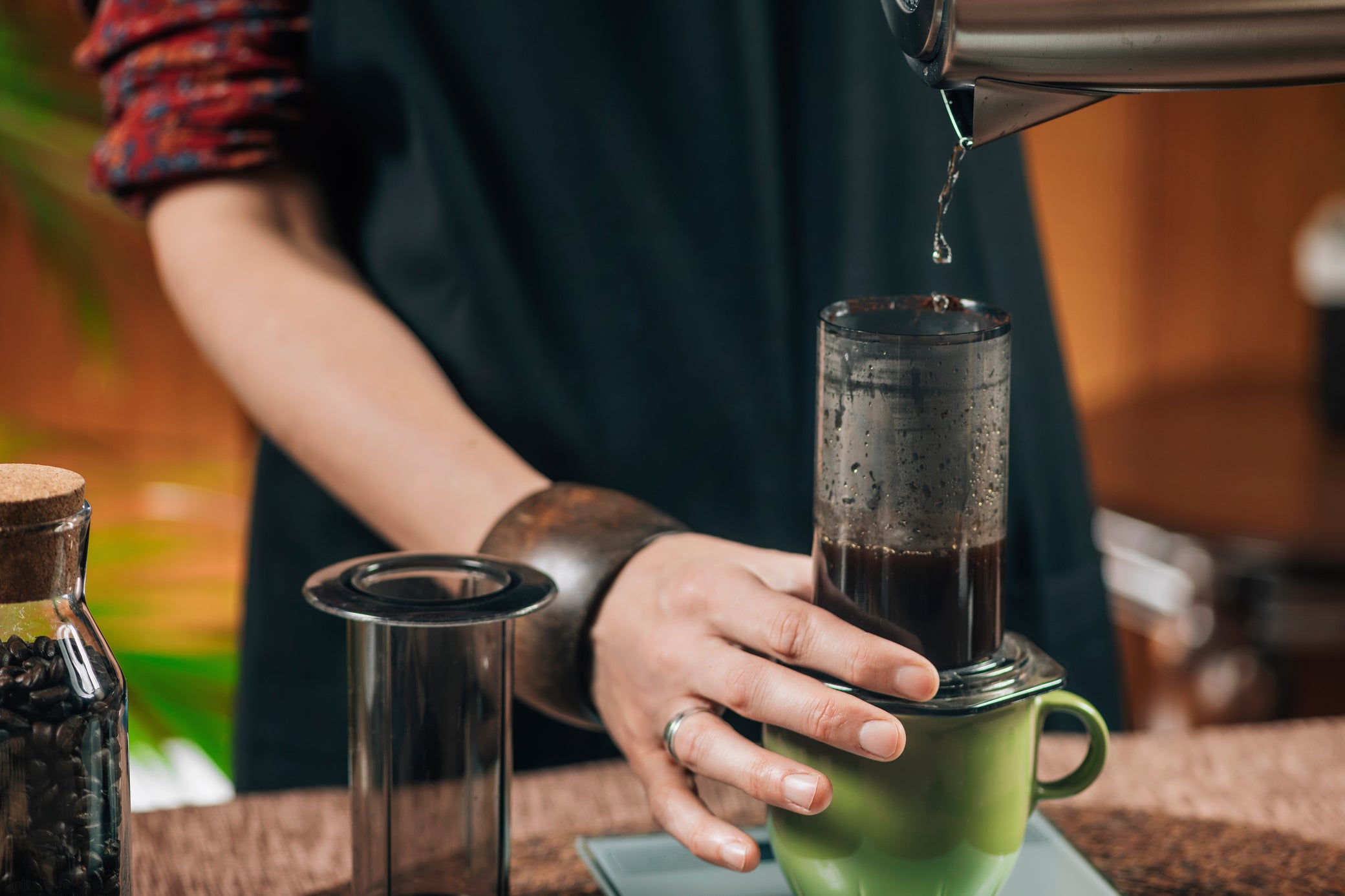 Aero Press is a method of coffee preparation