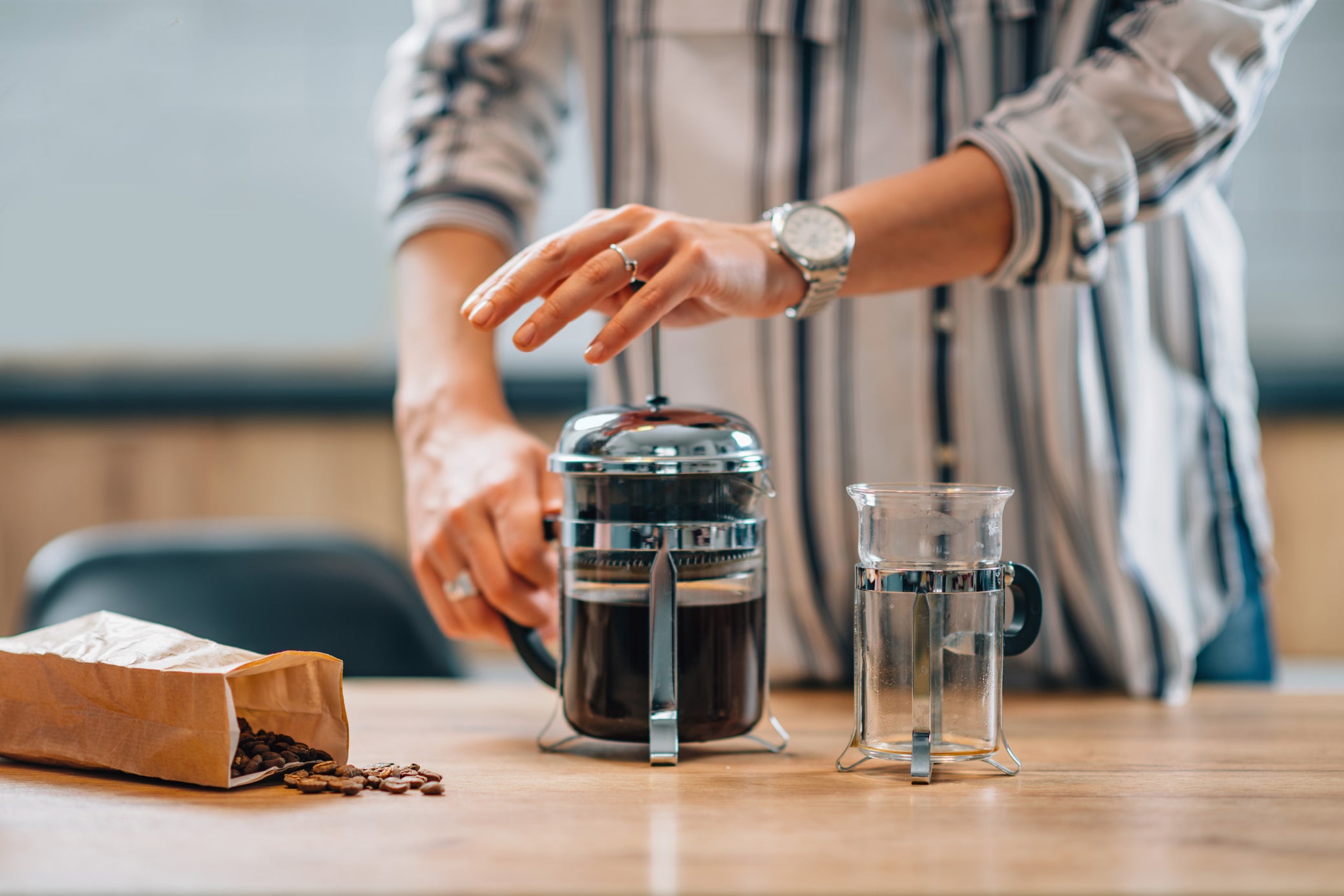 French press is a method of coffee preparation