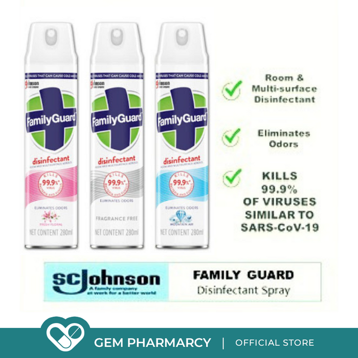 Family guard disinfectant spray