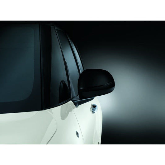 Genuine Fiat Pair of Black Mirror Covers - 500 & 500c 71807486
