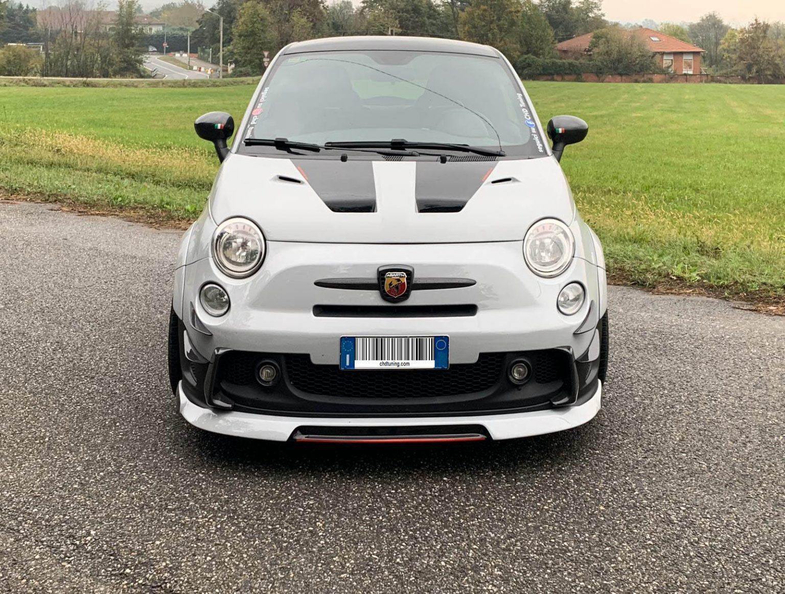 abarth front bumper