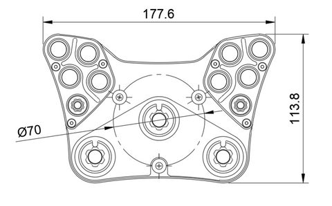 rally button plate dimensions