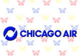 Chicago Airlines Logo Fridge Magnet (LM14211)