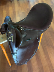 Stock Saddle After Cleaning And Polish
