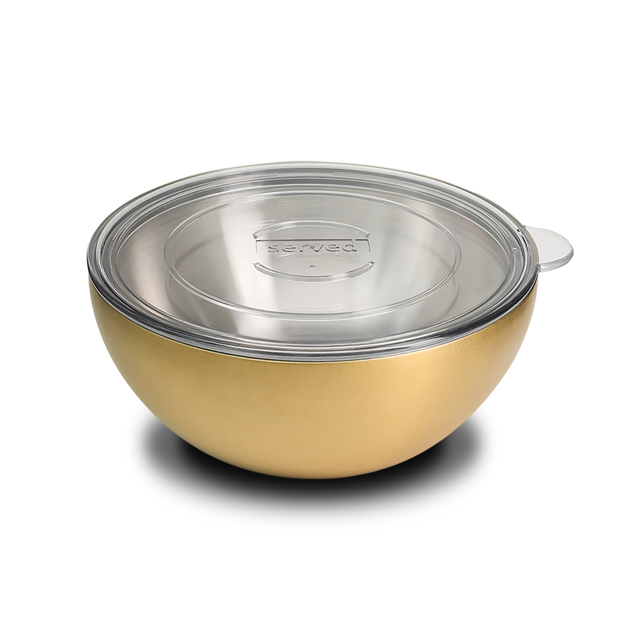 served Vacuum-Insulated Large Serving Bowl (2.5Q) - Caviar