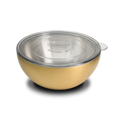 served Vacuum-Insulated Large Serving Bowl (2.5Q) - Strawberry