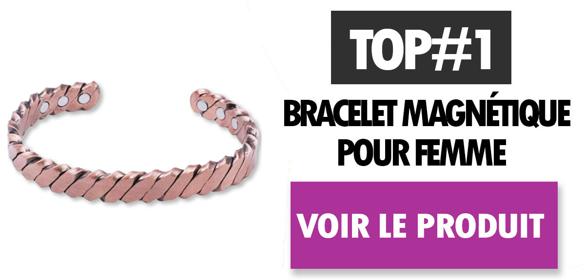 Bracelet Magnétique Femme en Jonc