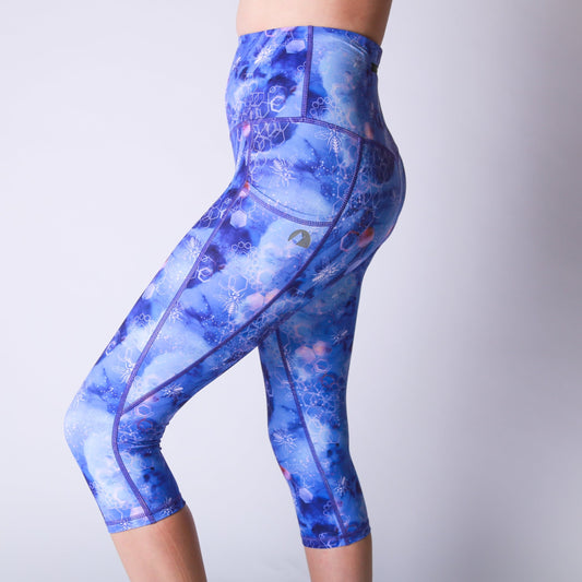 Purple Galaxy - Legging & Capri – Warehouse