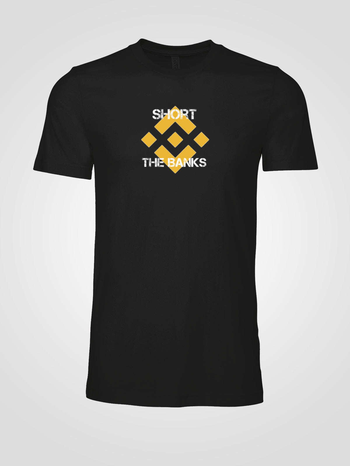 Binance "Short The Banks" T-Shirt – CryptoClothingUS