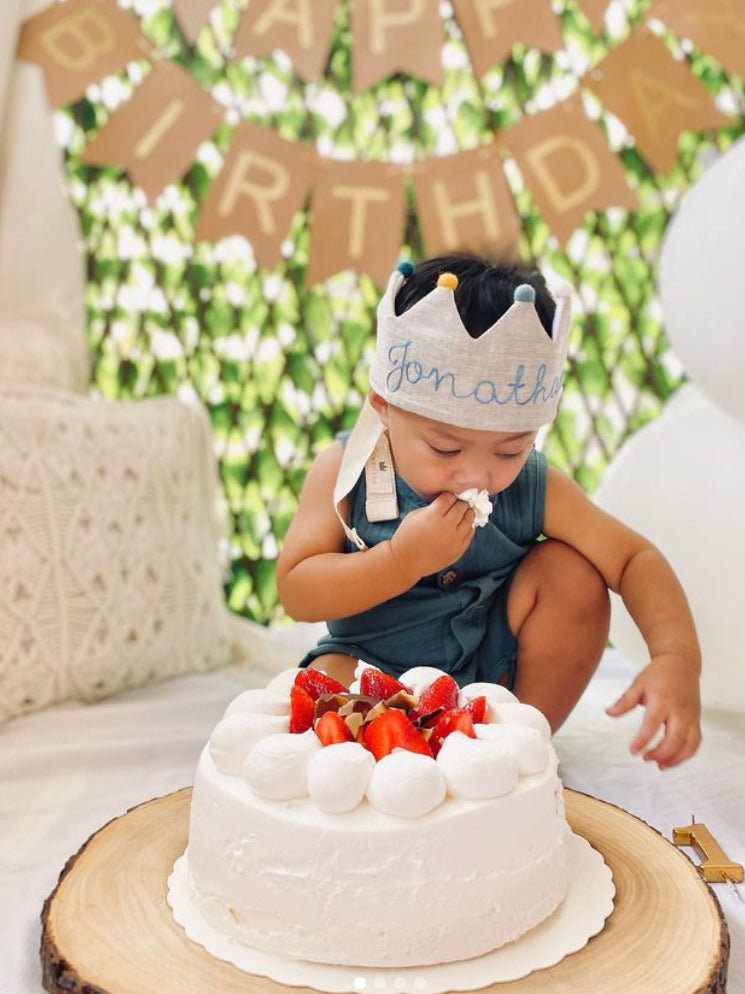 birthday crown for one year old cake smash