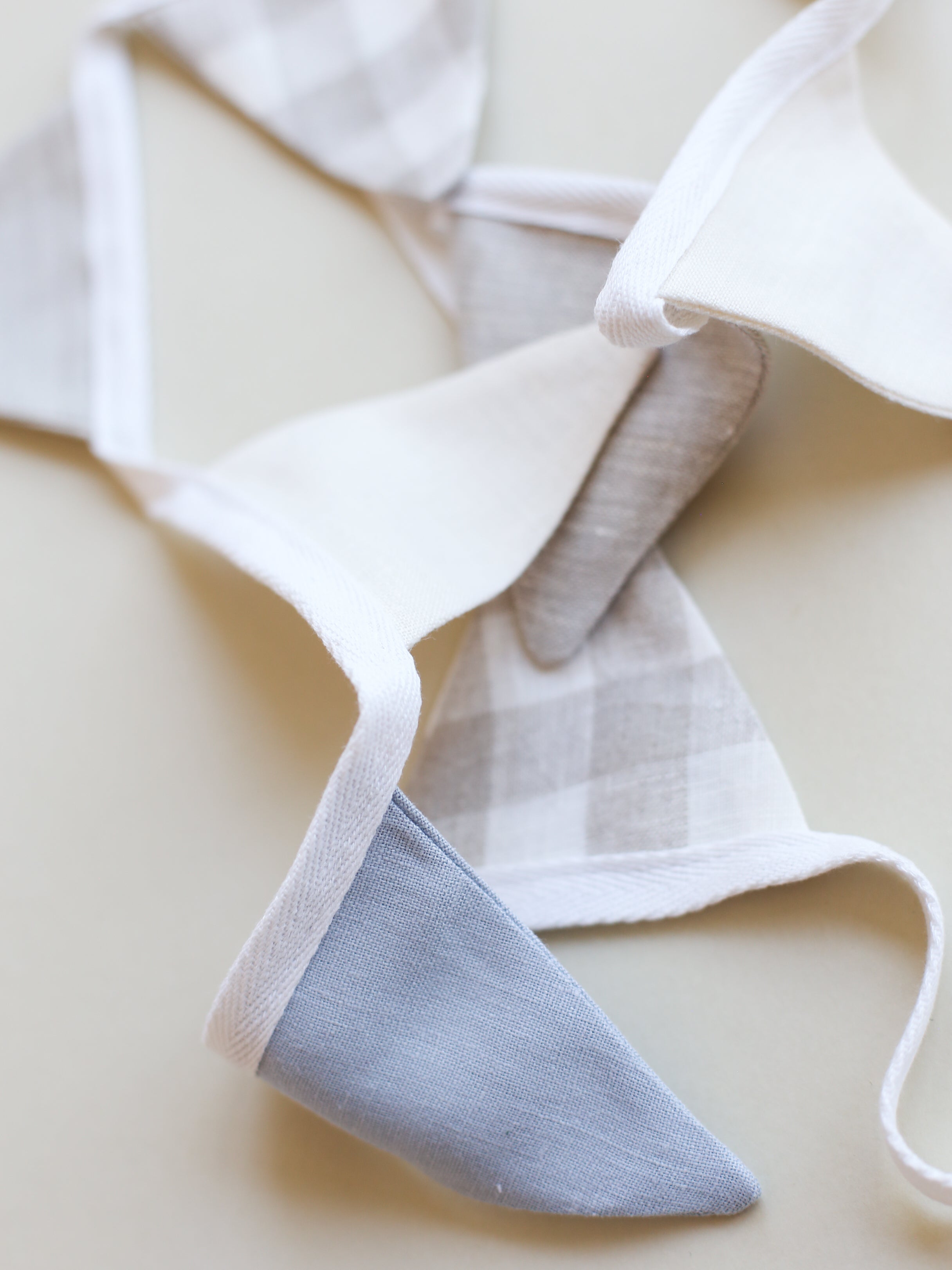 eco friendly sustainable linen bunting