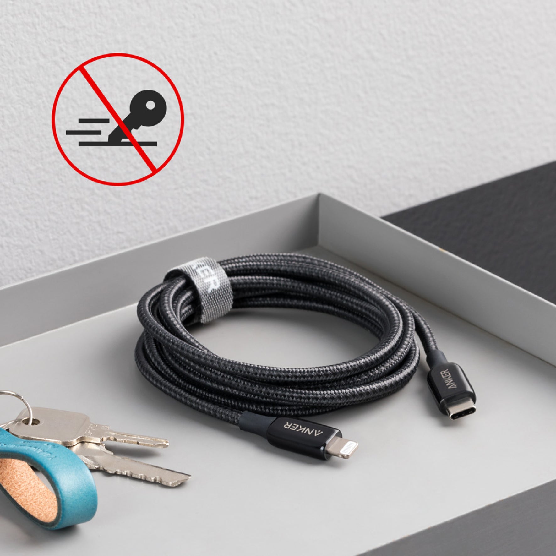Anker 762 USB-C to Lightning Cable (3 ft / 6 ft Nylon)