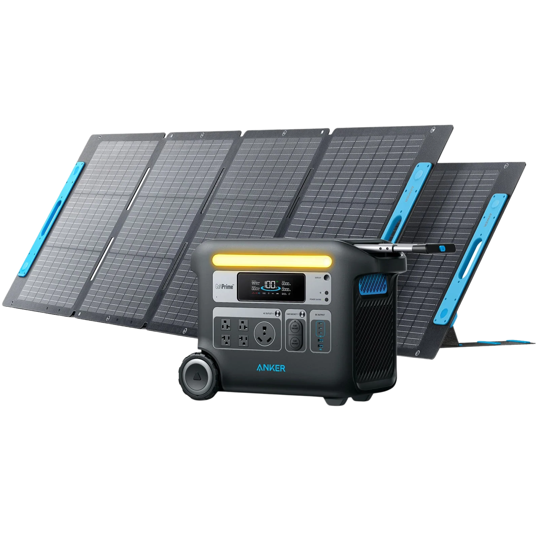 Anker SOLIX <b>F2000</b> Solar Generator + 2 × 200W Solar Panel1