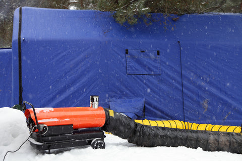 Diesel heaters are a reliable and efficient way to stay warm during winter camping trips