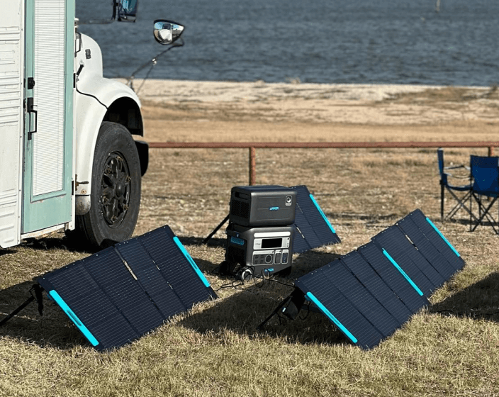 Kit Generador Solar Portátil ANKER 767 2048Wh +2 paneles solares 200W