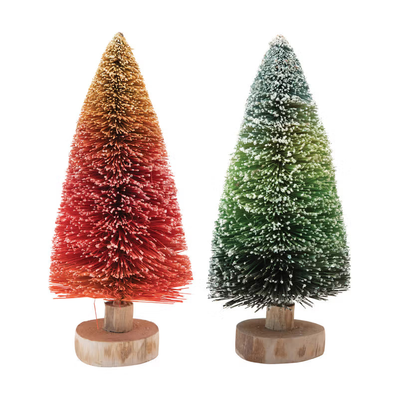 9"H Bottle Brush Tree - Pure Soul Boutique