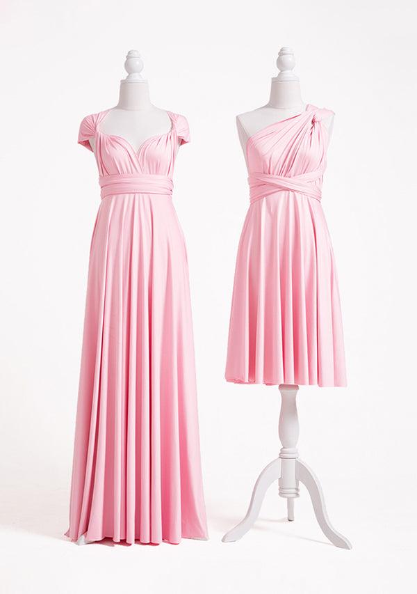 Buy Coral Pink Infinity Dress, Multiway Dress 