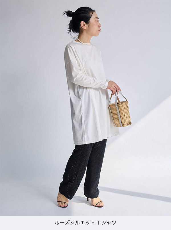 ルーズシルエットTシャツ