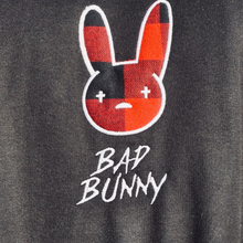 Load image into Gallery viewer, Plaid Bunny Embroidered Sweatshirt
