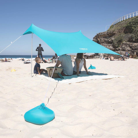 Family beach tent