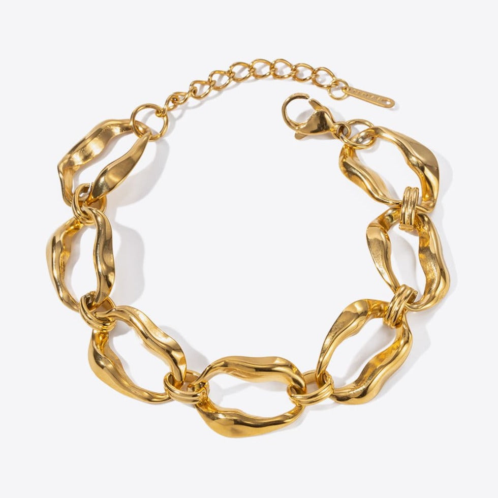 1 Best Trendy Gold Chain Bracelet Jewelry Gift for Women | Best