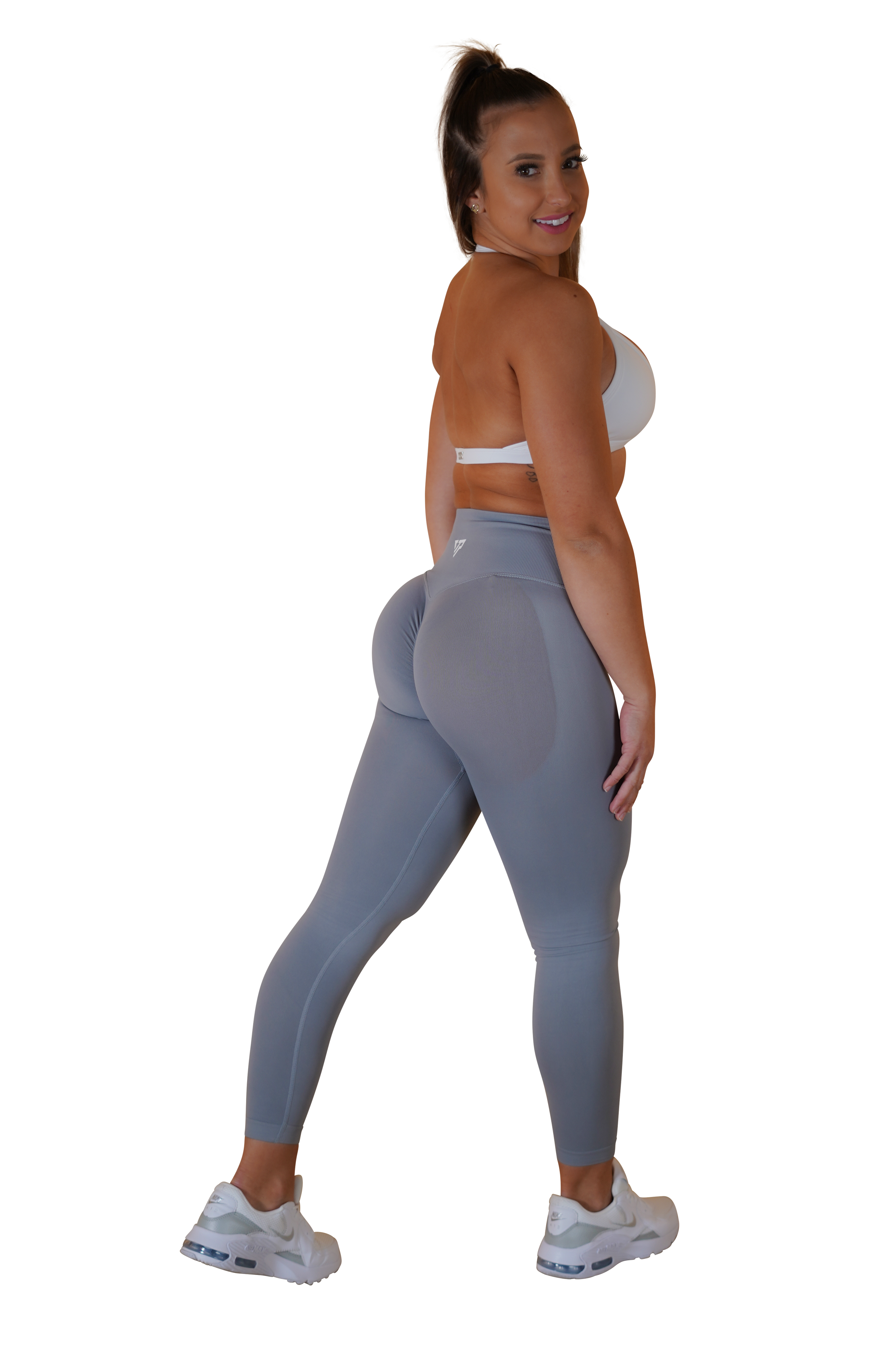 Nakd Scrunch Collection - Lilac Scrunch Bum Gym Leggings -  Empowerclothingltd