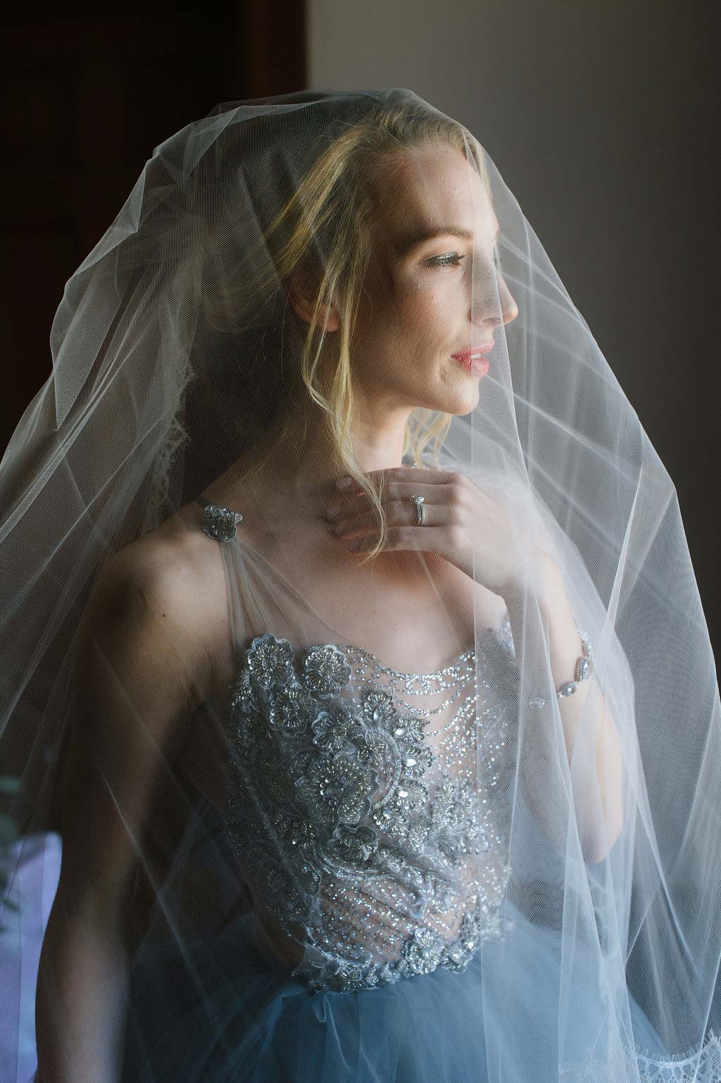Chantilly Lace Wedding Veil