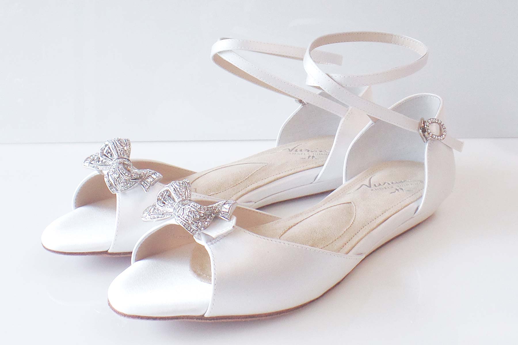 ballet inspired, wedding flats, shoes 