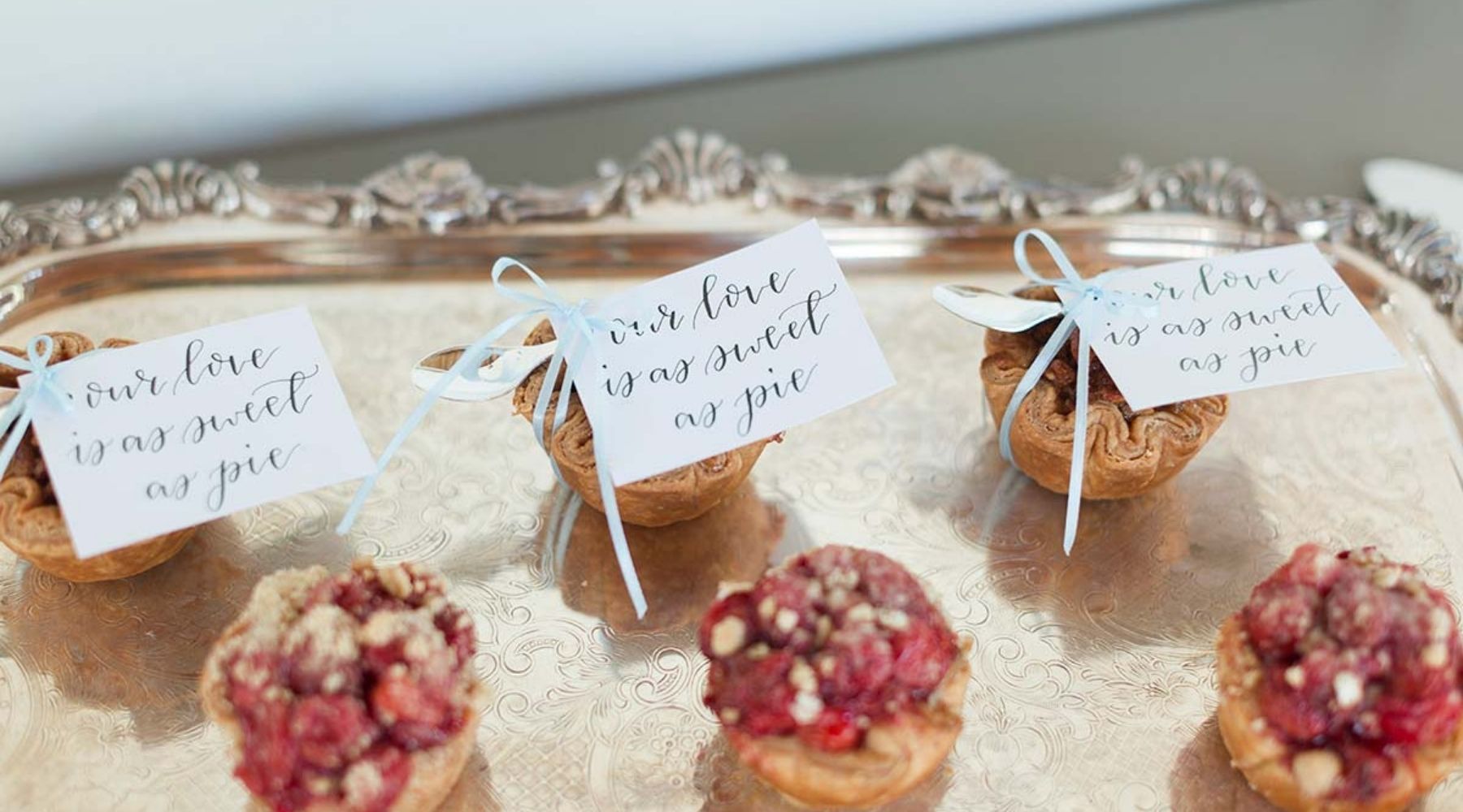 sweets on a wedding celebration table 