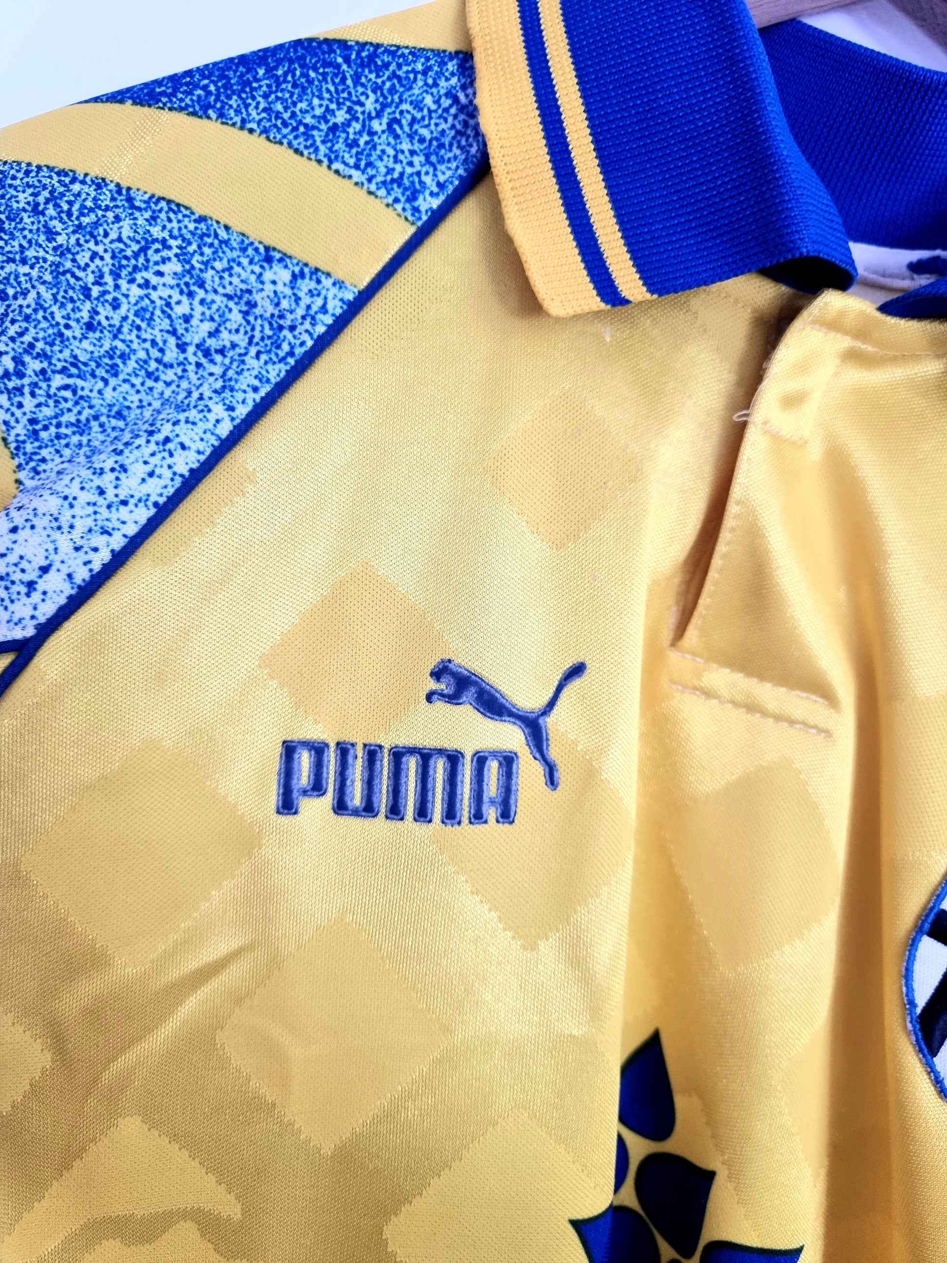 elefante Miguel Ángel deletrear Puma Parma 95/97 Long Sleeve Third Shirt XL – Granny's Football Store